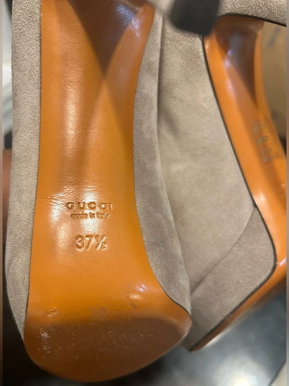 Gucci women suede